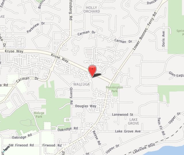Location Map: 4103 Mercantile Dr. Lake Oswego, OR 97035